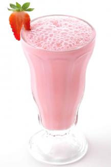 Vegan Strawberry Milkshake